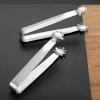 Mini Serving Tongs, Sugar Tongs Ice Tongs Stainless Steel Small Serving Tongs Small Kitchen Tongs for Coffee Bar Tea Party Europe Style Mini Portable Tools Accessories view 3