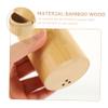 DECHOUS 2pcs Box Bamboo Toothpick Dispenser Toothpick Holder Reusable Home Charcuterie Accessory view 2