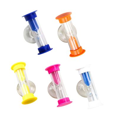 Ciieeo 5pcs Boys and Girls Toothbrushing Sandglass Timer Hourglass Timer Boys and Girls