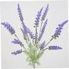 ABOOFAN 2pcs Artificial Lavender Flower Bouquet Realistic Faux Lavender for Home Office Garden and Wedding Decorations for Festive Events and Table Centerpieces view 2