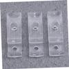 ABOOFAN 1set Plastic Clip Hooks Screws for Vertical Blinds Curtain Mounting Holders for Easy Installation for Roller Shades and Roman Blinds view 2