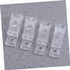 ABOOFAN 1set Plastic Clip Hooks Screws for Vertical Blinds Curtain Mounting Holders for Easy Installation for Roller Shades and Roman Blinds view 3