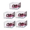 IMIKEYA 5 Pack Detachable PP Shoe Boxes for Closet Storage view 1