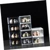 IMIKEYA 5 Pack Detachable PP Shoe Boxes for Closet Storage view 4