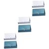 Ciieeo 6pcs Handmade Soap Storage Soap Boxes Double Container for Bathroom Kitchen Sink Toilet Shower Room Countertop Bathtub view 1