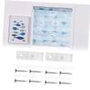ABOOFAN 3sets Curtain Rod Hooks Wide Plastic Clip High Drapery Rod Bracket for Outdoor Curtains Blinds Shades view 2