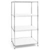 Shelving Inc. 12" d x 12" w Poly Wire Shelf Liners, White, 4 Count view 2
