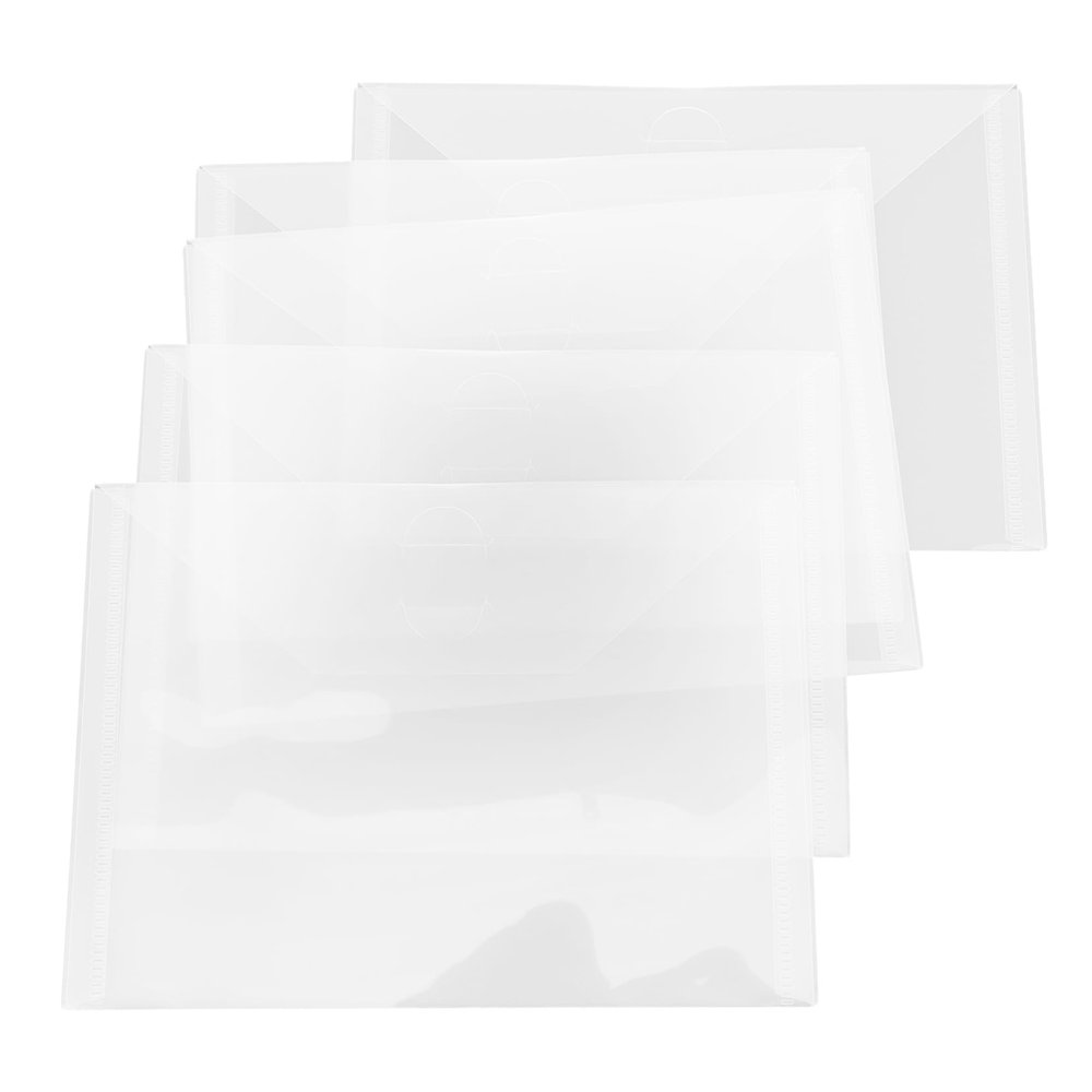 IMIKEYA 10pcs Stencil Storage Bags for Crafting Easy Organization of Cutting Dies Game Cards and Stickers and Lightweight Office Document Pouches