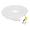 Cabilock 5pcs Washing Machine Drain Hose Flexible Air Conditioner Drainage Pipe High Elasticity Tubing for Home Use Compatible Various Water Taps Includes Clamp for Secure Connection view 1