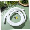 Cabilock 5pcs Washing Machine Drain Hose Flexible Air Conditioner Drainage Pipe High Elasticity Tubing for Home Use Compatible Various Water Taps Includes Clamp for Secure Connection view 4