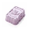 SUREK Simple with lid Soap Dish with Drainage Soap Container Plastic Soap Case Box Saver Countertop Soap Dish Holder Portable Soap Box Easy to wash, Purple view 1