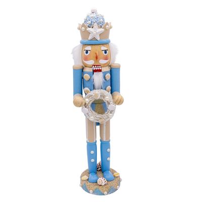 Kurt Adler 15-inch Wooden Beach Nutcracker
