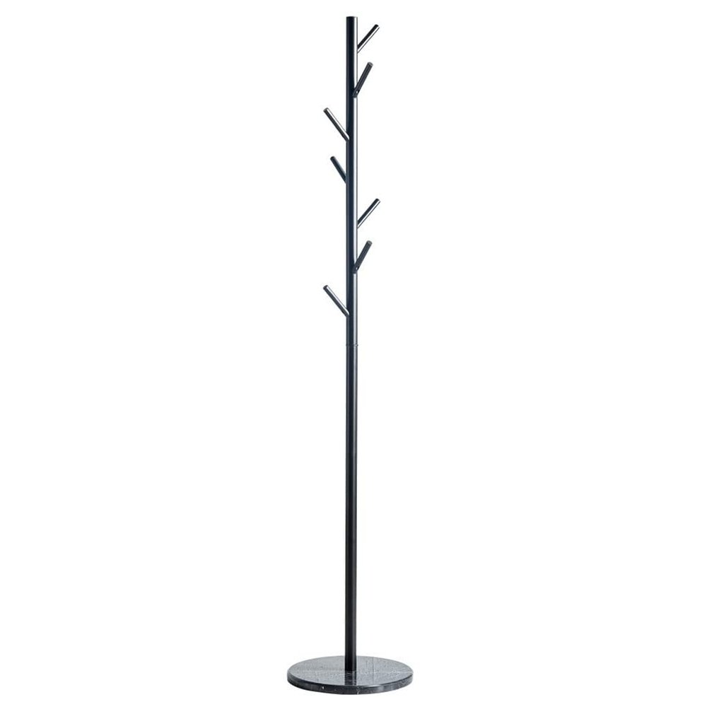 SONGCHAO Coat Rack Freestanding Home Floor Coat Rack Metal Iron Hanger Marble Base Coat Rack Home Porch Bedroom Living Room Entrance Storage Rack Corner Coat Rack Clothes Racks For Hanging Clothes