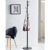 SONGCHAO Coat Rack Freestanding Home Floor Coat Rack Metal Iron Hanger Marble Base Coat Rack Home Porch Bedroom Living Room Entrance Storage Rack Corner Coat Rack Clothes Racks For Hanging Clothes view 4