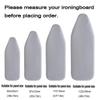 YUANJJ Premium Ironing Board Cover and Pad 36x13 38x13 43x14 48x15in Ironing Board Replacement Cover with Thick Padding Sturdy and Durable Easy to Clean (Color : B, Size : 122x38cm/48x15in) view 2