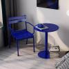 Modern Bar Table Round Pub Table Cocktail Bistro High Table, Circular Tall Kitchen Dining Table Counter Bar Coffee Counter Table Kitchen Desk, Small Accent Table (Size : 40x40x72cm) view 2