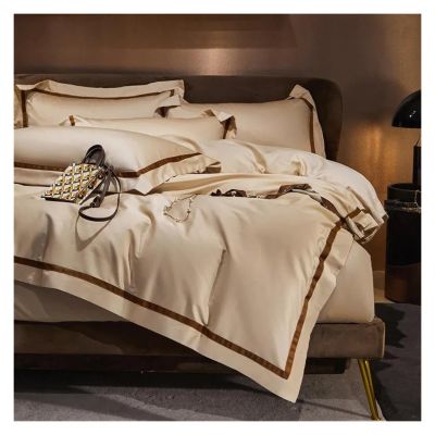 ADovz Hotel Gray Duvet Cover Set 4Pcs 1000TC Long Staple Cotton Ultra Soft Bedding Set Bed Sheet Pillowcases Double Queen King 4Pcs,Bed Sheets