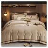 ADovz Hotel Gray Duvet Cover Set 4Pcs 1000TC Long Staple Cotton Ultra Soft Bedding Set Bed Sheet Pillowcases Double Queen King 4Pcs,Bed Sheets view 2