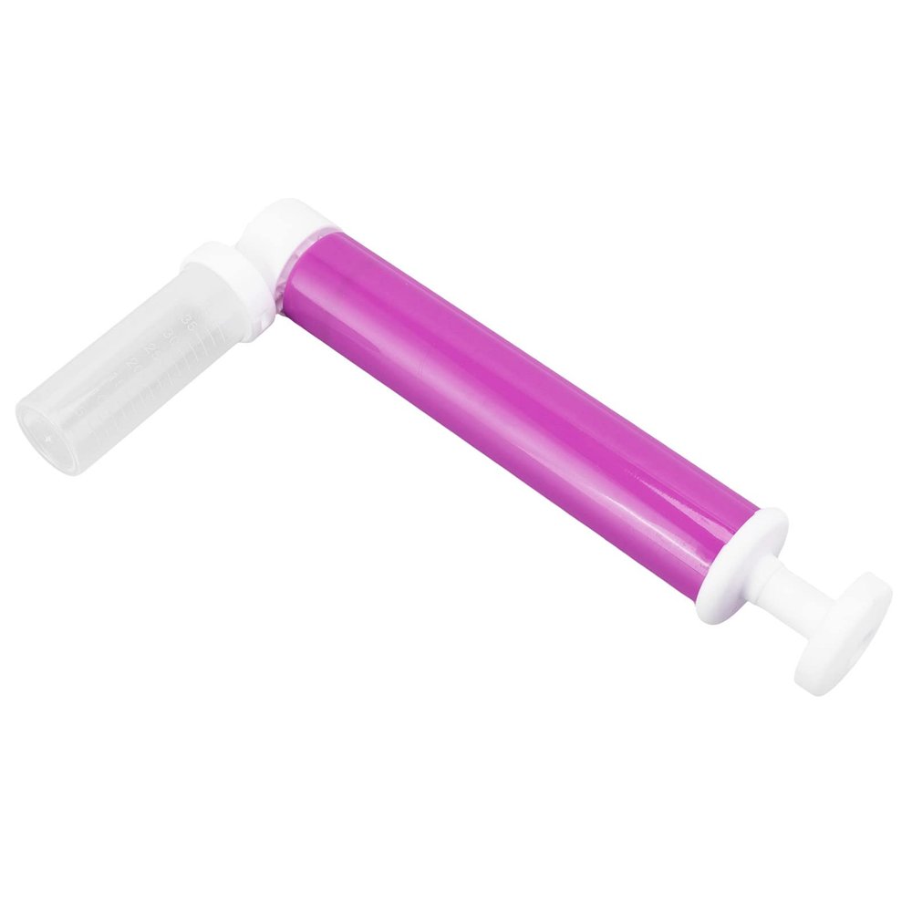 Manual Cake Airbrush, DIY Multiple Colors Cake Release Spray Leakage Proof Plastic Cake Airbrush Pump with Transparent Cupcakes Cookies and Desserts ()