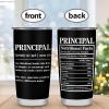BDANTUMBLER Principal Gifts, Principal Appreciation Gifts, 20oz Principal Tumbler, Best Gift for Principal Day, Teacher Appreciation Day, Birthday, Retirement view 4