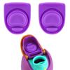 2pcs Water Bottle Top Lid Compatible with Owala FreeSip 24oz 32oz, Sealing Parts Replacement Stopper Silicone Plug Accessories for Owala Free Sip 19/24/32/40oz Seal Gasket Bottle Cap Mouth (Purple) view 1