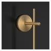 SteFik Modern Bedroom Bedside LED Wall Lamp Corridor Living Room Sofa Background Decor Cream Wind Gourd Atmosphere Copper Lighting,Pendant, 1 Head, Xk-153 view 3