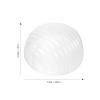 MAGICLULU Plastic Baseball Cap Shaper Inserts 7.48 Inch Hat Form Holders 10 Pieces for Men and Women Hat Storage and Display Baseball Cap Support view 2