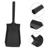 GRIRIW Fireplace Ash Shovel Compact Stainless Steel Scoop for Easy Cleaning of Fire Pits Braziers and Stoves Lightweight Design for Indoor and Outdoor Use view 3
