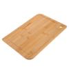 GRIRIW Bamboo Cutting Board with Juice Groove Multifunctional Chopping Board for Kitchen Use for Meal Prep and Chopping Tasks Compact Design view 1