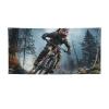 Banner Personalized Party Banners Mountain Bike Tournament Large Banners With Four Metal Round Holes Banner Home Decoration for Birthday Lndoor Outdoo Signs for Business Party Decoration view 1
