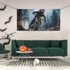 Banner Personalized Party Banners Mountain Bike Tournament Large Banners With Four Metal Round Holes Banner Home Decoration for Birthday Lndoor Outdoo Signs for Business Party Decoration view 4