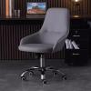 ABBNIA Swivel Office Chair with Wheels Padded Desk Chair,Adjustable Height/Tilt,Task Computer Chair Chairs,Steel Five-Star Foot Base,High Back Home Office Chairs/Blue/Size (K Grey Size) view 1