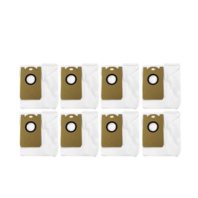 MaNzzo Dust Bags, Compatible with Lydsto W2 Robot Vacuum Cleaner Dust Bag Accessories Cleaner Spare Parts Replaceable Parts Accessories (Color : 8pcs)