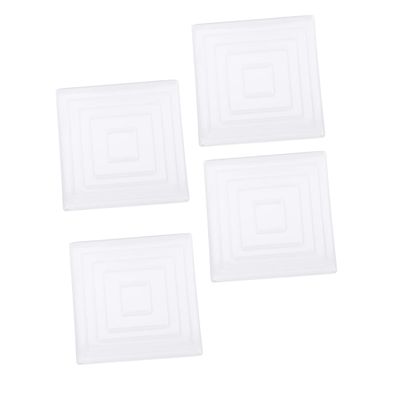 Amosfun 4pcs Silicone Chair Foot Pads Non-Slip Furniture Protector for Hardwood Floors Silent Cushioning and Scratch Resistance