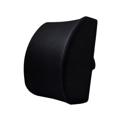 Amosfun Lumbar Support Cushion Memory Foam Lower Back Pillow for Car Office Use Ergonomic Design for Pain Relief and Comfort for Long Drives Daily Sitting