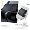 Amosfun Lumbar Support Cushion Memory Foam Lower Back Pillow for Car Office Use Ergonomic Design for Pain Relief and Comfort for Long Drives Daily Sitting view 4