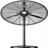 WUHUQN Wall Mounted Fan, Wall Mounted Industrial Fan/Electric Fan,Effectively reducing noise,Durable and not easily deformed,Heavy Duty Quiet Powerful Wall Fan, Bianco view 1