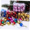 Ciieeo 24pcs Miniature Christmas Ornaments Hanging Decor for Trees Festive Pendant for Holiday Decorations Lightweight Xmas Decorations view 3