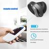 WUHUQN bladeless Fan/Remote Control,Wall-Mounted Household Electric Fan,Stable Performance,Mute Multifunction,Child-Friendly and Safe view 4