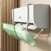 GMBAYUE Household Adjustable Air Conditioner Deflector Anti-Direct Blowing Air Conditioneing Baffle Outlet Flow Deflector for Air Conditioner (Color : Green) view 3