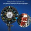 WUHUQN Wall Mounted Fan, Industrial Wall Mounted Fan,High Power High-Velocity Wall Mount Fan/Adjustable Tilt Wall Fan,3-speed Commercial Fan,120 Degree Oscillation, 68cm/27in, Plastic Blades view 3