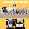 GZSO Fuzzy Sectional Couch Covers for Dogs  Non-Slip, Washable Couch Protector Blanket, Pet-Friendly Cover for 3-Cushion Sofas (Grey,Chair Cover 24x24 inch) view 2