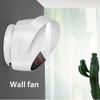 WUHUQN Bladeless fan,Wall Mounted Fans,8-Speed table fan,Pedestal Fan/Desk Fan Oscillating, wiht Sleep timer,remote control,Home Silent Fan,LED Display, Silver view 4