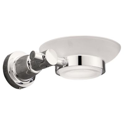 Amosfun Shower Soap Holder Wall-Mounted Stainless Steel Soap Dish for Easy Draining Bathroom Organizer and Items for Home Use