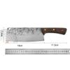DAXXIN Meat Cleaver,Cleaver Knife, 7.5 Inch Hand Forging Kitchen Knife Professional Shredded Meat Vegetables Slice Traditional Knives Sharp Nakiri Cleaver, Zengjianhong5121 view 2