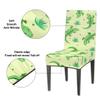 bisibuy Crocodile Polka Dots Dining Chair Slipcovers Removable Washable Dining Room Chair Protector Cover Seat Slipcover Stretch Parson Chair Covers Set of 2, Forros para Sillas de Comedor view 3