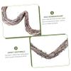 ABOOFAN Heart-Shaped Rattan Wreath for Door Decor Natural DIY Hanging Wreath Decorative Pendant for Festive Home and Party Decoration view 2