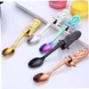 Zerodeko 15pcs Stainless Steel Dessert Mixing Spoons Shaker Stirring Spoons for Coffee view 3