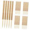 Zerodeko 30pcs Candy Apple Sticks Rhinestones Bamboo Cake Pop Picks for Decorations Apples Candy Sticks view 1
