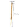 Zerodeko 30pcs Candy Apple Sticks Rhinestones Bamboo Cake Pop Picks for Decorations Apples Candy Sticks view 2